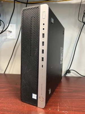 HP EliteDesk 800 G4 SFF i5-8500 3GHz, 8GB DDR4 RAM, NO SSD/OS #95 - Image 1 of 4