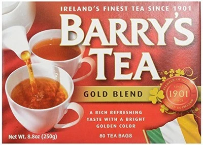 Bolsas de té Barrys Tea Gold Blend 80 250 g Foto 1 de 4