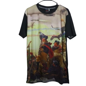 American AF Nation Mens Graphic Crew Neck Tee Shirt Size L - Picture 1 of 6