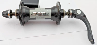 DT Swiss 240S Classic Radial front HUB 100 mm Q/R, 28 hole black 240 - Image 1 of 4