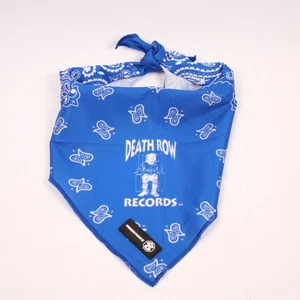 Death Row Logo Cooling Bandana for Dogs & Puppies Dog Bandana, Blue - XTRA SMALL - Picture 1 of 8