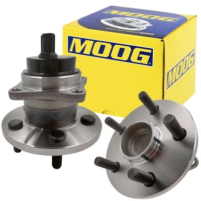FWD MOOG Rear Wheel Hub Bearing Pair For Toyota Corolla Matrix Pontiac Vibe - Image 1 of 4