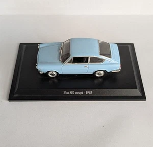 NL* MODELLINO FIAT 850 COUPE 1965 Scala 1:43 colore azzurro come da foto - Foto 1 di 2