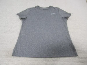 Nike Dri-FIT The Nike T-Shirt Damen Large grau Sport Training Rundhalsausschnitt - Bild 1 von 8