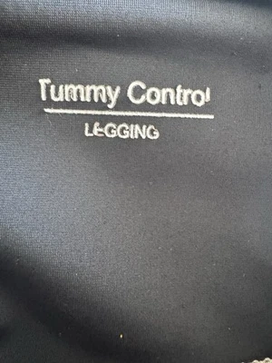 Leggings de tornozelo ALEXANDER JORDAN controle de barriga bronzeada painel de elastano emagrecimento tamanho XL - Imagem 1 de 4