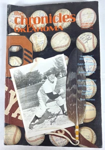 The Chronicles of Oklahoma Book Allie Reynolds Baseball Antlers Tornado of 1945 - Picture 1 of 7