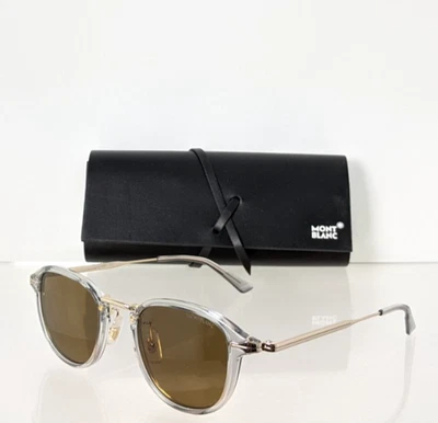 Brand New Authentic Mont Blanc Sunglasses MB 0336 003 48mm Frame - Image 1 of 4