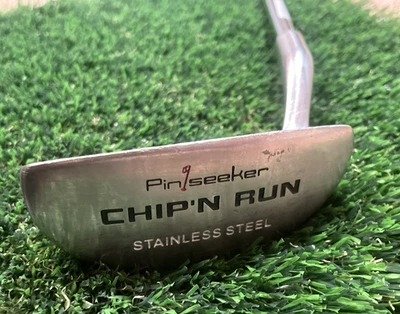 PinSeeker Chip N Run Chipping Wedge Stiff Flex Steel Shaft 32.5” RH New Mid Grip - Image 1 of 4