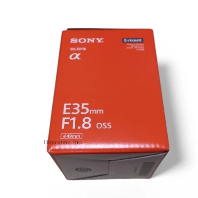 SONY FE 35mm F1.8 Wide Angle Single Focus Lens SEL35F18F for SONY E-Mount Camera - Image 1 of 3