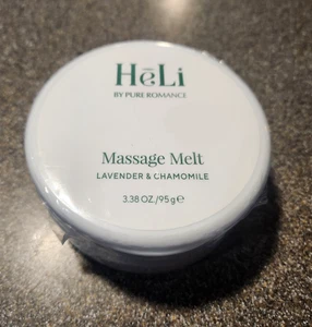 Heli Masaje Derretir Pure Romance Lavanda y Manzanilla 3.38oz/95g Nuevo Sellado - Imagen 1 de 1