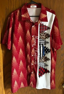 ChArmkpR Charmkpr Feliz Navidad Para Hombres XXL Camisa Camisa Mangas - Árboles de Navidad - Imagen 1 de 10