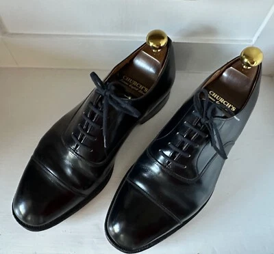 Gorra Oxford personalizada Church's Consul 75G / 8,5 árboles originales ~ vintage 1990 Foto 1 de 4