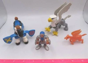 Mixed TOY Lot Fisher Price Castle KNIGHT Figure PHOENIX Jousting HORSE Imaginext - Bild 1 von 2