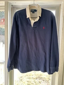 Vintage Polo Long Sleeve Collar Shirt - Picture 1 of 6