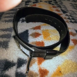 Vintage Miller Cowhide leather belt 1232-2 size 34 - Picture 1 of 2