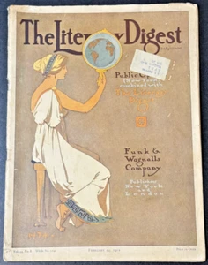 The Literary Digest February 1912 Funk & Wagnalls Published New York & London - Bild 1 von 7