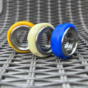 Mechanic Ring Tire Fidget Clicker Magnetic Slider Haptic EDC Toy Stress Relief - Picture 1 of 16