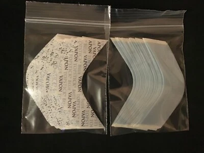 VAPON TAPE BLUE LINER DOUBLE-SIDED "B" CURVE 50 PC LACE WIGS HAIRPIECE TAPE- NEW - Image 1 of 4