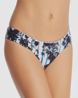 Pantalones de bikini reversibles estampados azules para mujer Lucky Brand $156 talla L Foto 1 de 2