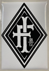 If Iron Fist Printed Logo Decal Sticker   26.5Cm X 19Cm Black