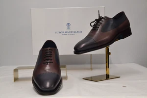 Nuevo con etiquetas Zapatos de vestir Sutor Mantellassi Luxury Betis Crust Oxford 8 (US) 41 EU (M48) - Imagen 1 de 4
