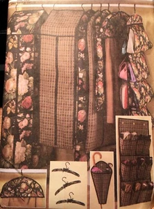 NEW (FF) VINTAGE BUTTERICK CLOSET ACCESSORIES PATTERN 4156 - ONE SIZE - Picture 1 of 2