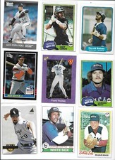 Chicago White Sox Vintage Lot of (43) Different Greatest All-Time Thomas Fisk 
