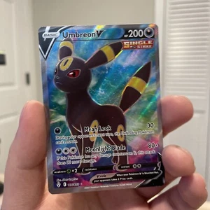 Umbreon V (Full Art) 188/203 Pokemon Sword & Shield Evolving Skies (NEAR MINT) - Picture 1 of 3