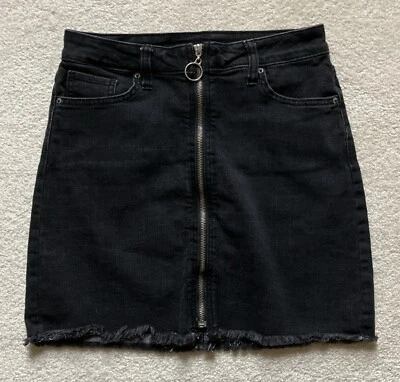 Falda vaquera negra para mujer Arizona Jean Company talla 5 Foto 1 de 4