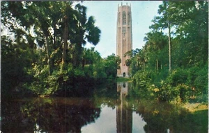 Famous Singing Tower near Lake Wales Florida GS470-7670 Postcard Unposted - Picture 1 of 2