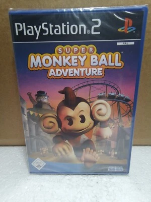 Super Monkey Ball Deluxe PlayStation 2, Factory Sealed, NEW, VGA Ready! RARE - Image 1 of 4