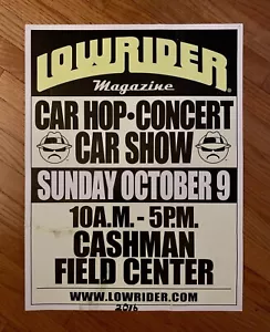 Las Vegas Lowrider Magazine Super Show 2016 Poster 19” x 25” - Picture 1 of 3