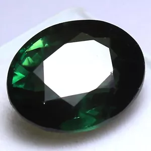 Natural Certified Kenya Green Tsavorite Garnet 12.95 Ct Oval Unheated Loose Gems - Picture 1 of 6