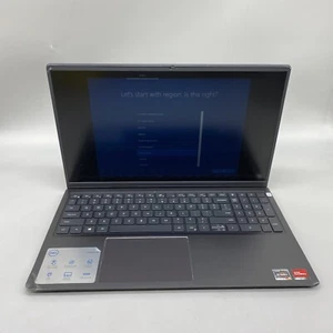 Dell Inspiron 15 2021 15.6" Ryzen 5500U 8GB RAM 256GB SSD Laptop-C-See Photo - Afbeelding 1 van 12