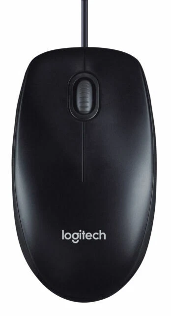 Logitech M90 1000 DPI Maus - 910-001793 - Schwarz