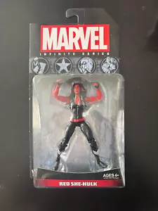 Marvel Infinite Series 3.75" Red She-Hulk - Picture 1 of 2