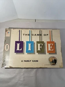 Vintage 1960 The Board Game of Life Art Linkletter #4000 Milton Bradley Original - Picture 1 of 18