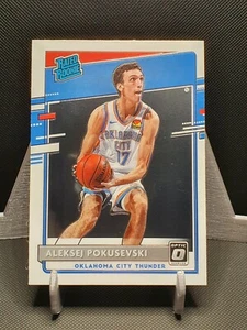 2020-21 Panini NBA Optic Rated Rookie Aleksej Pokusevski #167 OKC - Picture 1 of 2