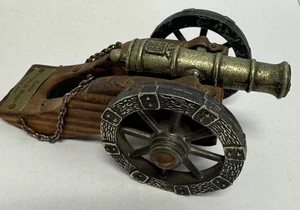 Vintage Metal Wood Cannon SPAIN SIGLO XVII 18th Century - Picture 1 of 10
