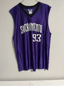 Y2K Sacramento Kings RON ARTEST #93 NBA Men’s Basketball Jersey Adult Size L - Picture 1 of 12