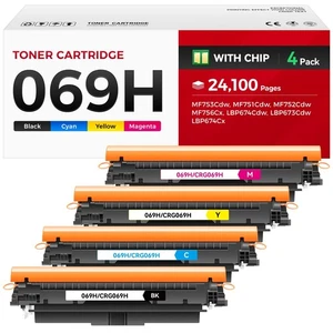 069 069H Tonerkartusche Set 4er Pack MF753Cdw (Schwarz Cyan Magenta Gelb) Repl... - Bild 1 von 7