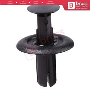 10 Pieces Trunk Cover Clip for Mazda Black Nylon Fits into 13mm 5.8mm - Picture 1 of 3