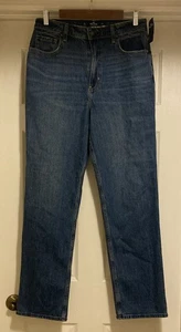 Hollister Ultra High Rise 90s Straight Vintage Stretch Sz 12 LONG / w31L - Picture 1 of 12