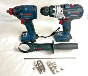 BOSCH 18V 1/4" - 1/2" Impact /Wrench & 1/2" Hammer Drill (Two Tools Only) NEW - Picture 1 of 6