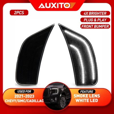 Smoke Marker Side LED Fit Light Chevrolet 21-23 Cadillac Suburban Tahoe Escalade - Image 1 of 4