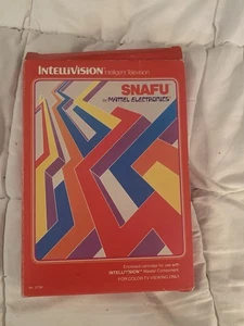 Snafu (Intellivision, 1981) Vintage Videospiel, Box, Overlay und Intel. Booklet! - Bild 1 von 7