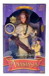 1997 Anastasia Together in Paris Puppe: Anya & Secret Locket / Galoob 0238, NrfB - Picture 1 of 7
