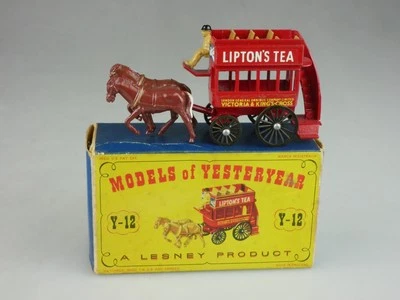 Y-12-1 1899 Pferdebus - 41189 Matchbox MoY Yesteryear - Bild 1 von 4