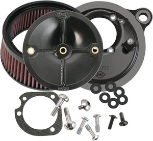 S&S Black Cone-Shape Stealth Air Cleaner Kit (170-0060) - Picture 1 of 1