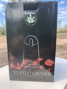 Unique Coffee Herb Grinder 420 70g Perfect Gift Free Postage - Picture 1 of 9